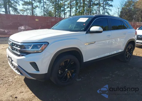 2021 Volkswagen Atlas Cross Sport 3.6L V6 Sel z USA, uszkodzony, nr VIN 1V2EE2CAXMC204122